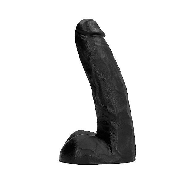 ALL BLACK - DONG 22 CM ALL BLACK - Penes realistas
