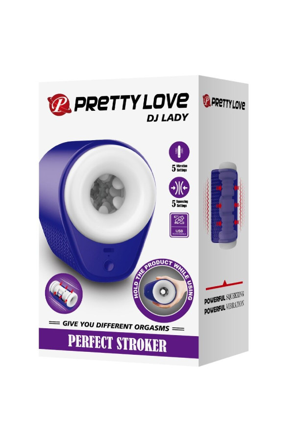 MASTURBATEUR POUR HOMME VIBRANT - LIVRAISON DISCRÈTE | PRETTY LOVE