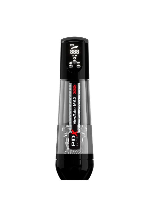 PDX Elite ViewTube: Masturbateur Automatique Transparent - Livraison Discrète