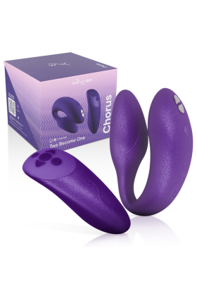 VIBRATEUR CHORUS POUR COUPLES AVEC CONTRÔLE DE SQUEEZE LILAS