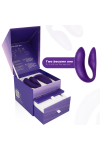 VIBRATEUR CHORUS POUR COUPLES AVEC CONTRÔLE DE SQUEEZE LILAS