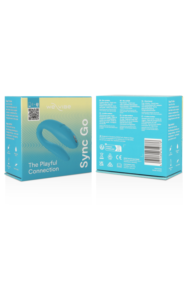 WE-VIBE SYNC GO Stimulateur - Livraison Discrète, Plaisir Intense