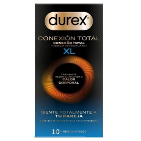 DUREX - CONNEXION TOTALE XL ULTRA FINE PLUS SANS LATEX 10 UNITÉS DUREX CONDOMS