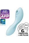 SATISFYER Curvy Trinity 5 Bleu – Livraison Discrète, Pas Cher