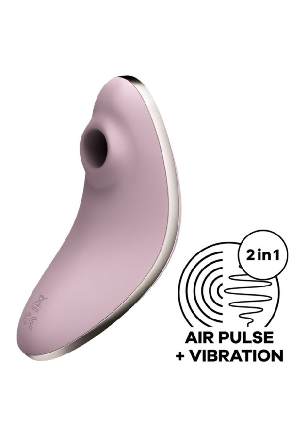 Satisfyer Vulva Lover 1: Vibrateur Air Pulse Violet - Livraison Discrète
