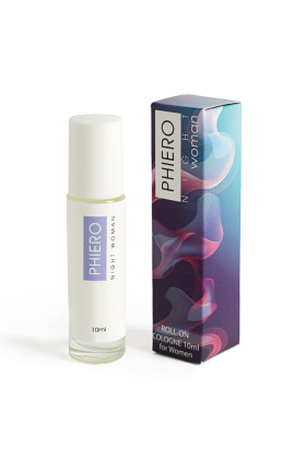 PHIERO Night Woman Roll-On - Parfum aux Phéromones Pas Cher, Livraison Discrète