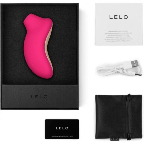 LELO - STIMULATEUR CLITORIS SONA CRUISE CERISE LELO