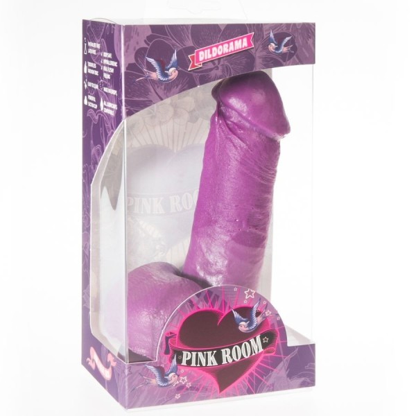 GODE RÉALISTE NAO VIOLET 16 CM PINK ROOM - Pénis réalistes