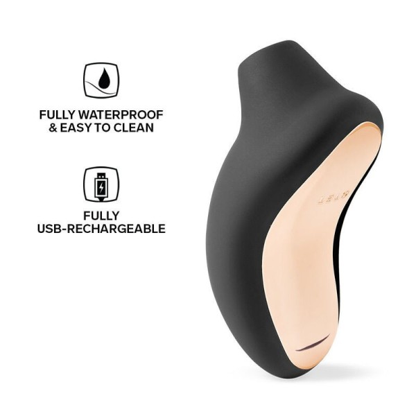 LELO - ESTIMULADOR CLITÓRICO SONA 2 CRUISE PRETO LELO