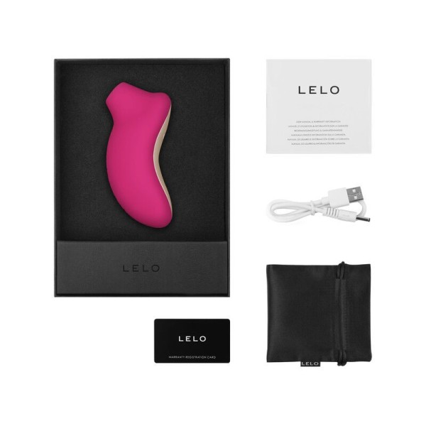 LELO ESTIMULADOR DE CLITORIS SONA 2 CRUCERO CEREZA LELO