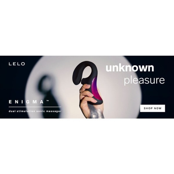LELO - MASSEUR DE STIMULATION DOUBLE ASPIRATION ENIGMA NOIR LELO