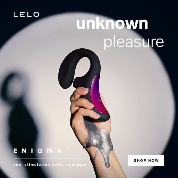 LELO - LELO ENIGMA NEGRO MASAJEADOR ESTIMULACIÓN DOBLE SUCCIÓN