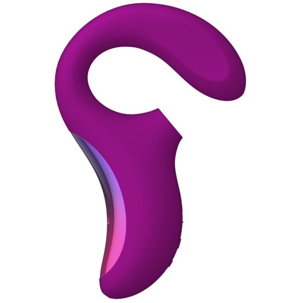 LELO - ENIGMA MASAJEADOR DOBLE SUCCIÓN ESTIMULACIÓN ROSA PROFUNDO