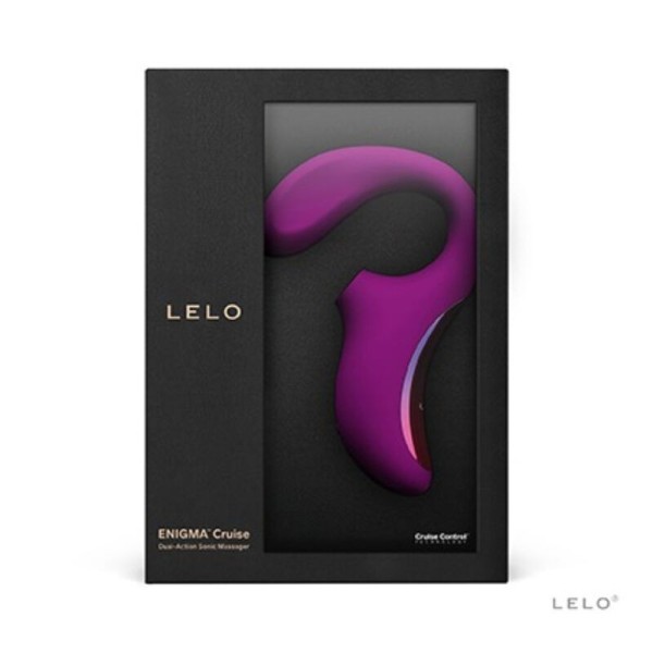 LELO - ENIGMA CRUISE MASSEUR SONIQUE DOUBLE STIMULATION DEEP ROSE LELO
