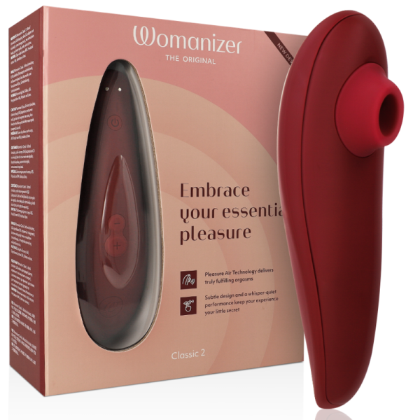 WOMANIZER - STIMULATEUR CLITORAL CLASSIC 2 BORDEAUX WOMANIZER