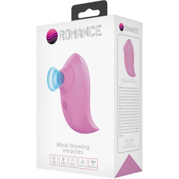 ROMANCE - INALE BIRD MINI ONDAS ESTIMULANTES COM FUNÇÃO DE MEMÓRIA ROMANCE