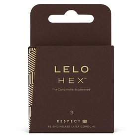 CONDONES LELO HEX RESPECT XL 3 PACK LELO - Todos los tamaños