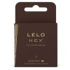 LELO HEX PRESERVATIVOS RESPECT XL 3 PACK LELO - Todos os tamanhos