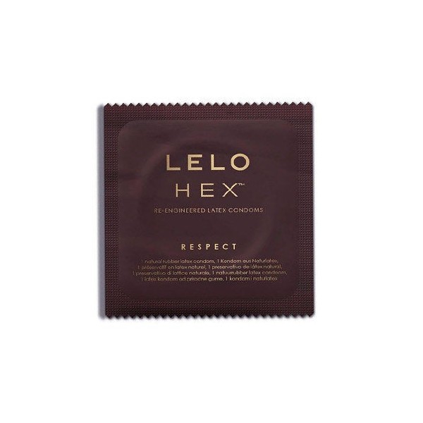 LELO HEX PRESERVATIVOS RESPECT XL 3 PACK LELO - Todos os tamanhos