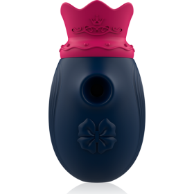 INTENSE - STIMULATEUR CLITORIS 10 MODES D'ONDES DE STIMULATION ET DE LÉCHAGE - BLEU INTENSE FUN