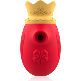 INTENSE - STIMULATEUR CLITORIS 10 MODES D'ONDES DE STIMULATION ET DE LÉCHAGE - ROUGE INTENSE FUN