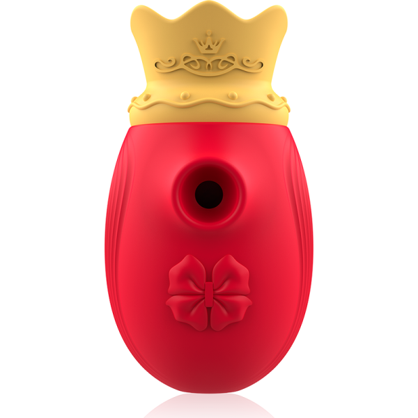 INTENSE - STIMULATEUR CLITORIS 10 MODES D'ONDES DE STIMULATION ET DE LÉCHAGE - ROUGE INTENSE FUN