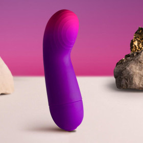 GLOW GIRL VIBE Violet - Vibromasseur G-spot pas cher & livraison discrète