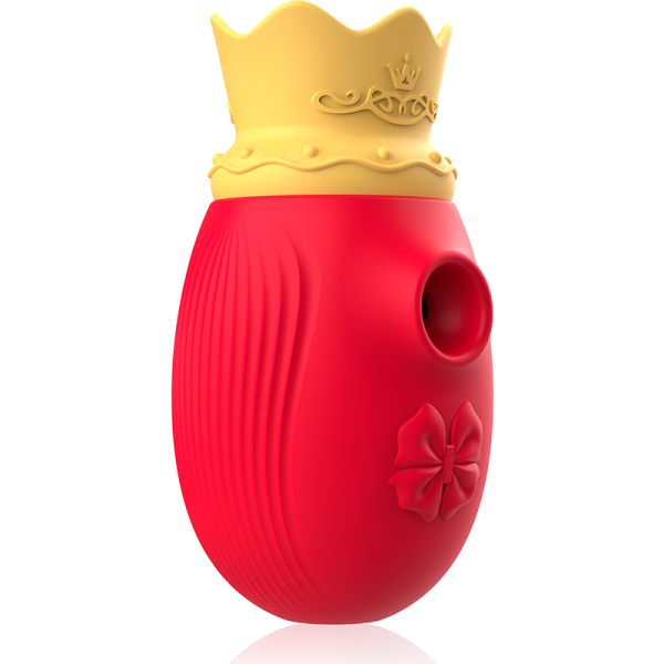 INTENSE - STIMULATEUR CLITORIS 10 MODES D'ONDES DE STIMULATION ET DE LÉCHAGE - ROUGE INTENSE FUN