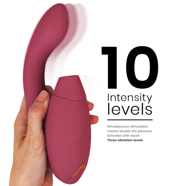 WOMANIZER - DUO 2 STIMULATEUR BORDEAUX WOMANIZER