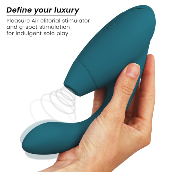 WOMANIZER - DUO 2 STIMULATOR BLEU PÉTROLE WOMANIZER