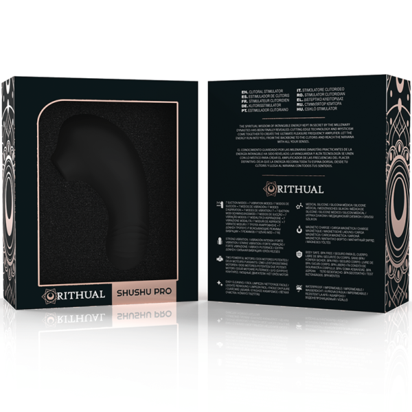 RITHUAL - STIMULATEUR DE CLITORIS DE POCHE SHUSHU PRO 2 MOTEURS JET PUISSANTS RITHUAL