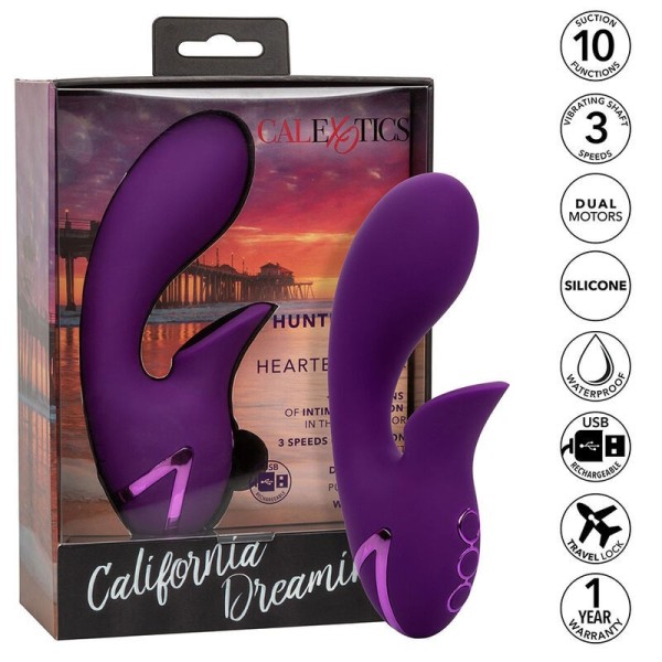 CALEXOTICS - STIMULATEUR HEARTBREAKER ET STIMULATEUR PURPLE WAVE DE HUNTINGTON BEACH PAR CALIFORNIA DREAMING CALEXOTICS