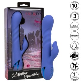 CALEXOTICS - LA LOVE VIBRATEUR & ONDES STIMULANTES BLEUES PAR CALIFORNIA DREAMING CALEXOTICS