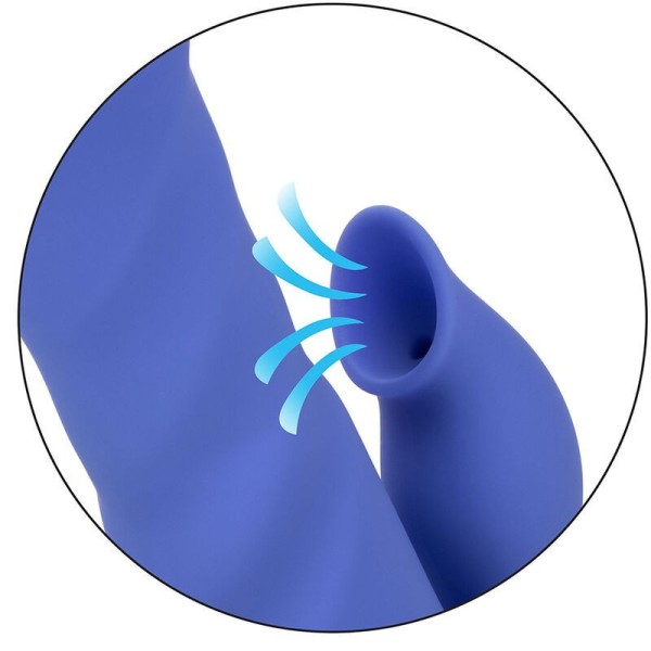 CALEXOTICS - LA LOVE VIBRATEUR & ONDES STIMULANTES BLEUES PAR CALIFORNIA DREAMING CALEXOTICS