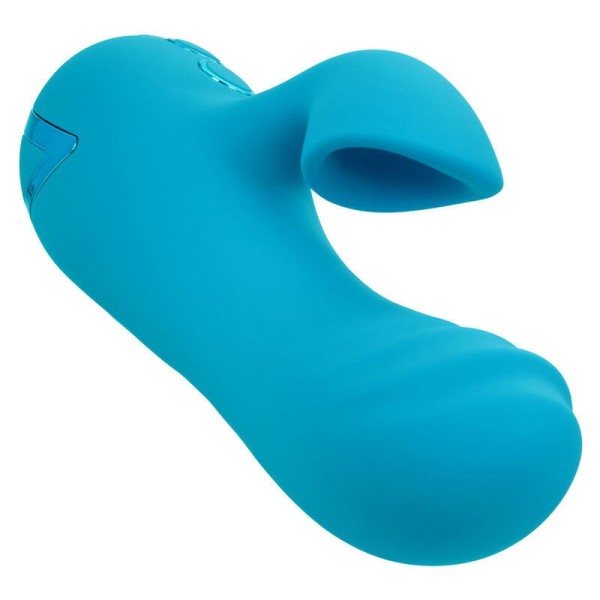 CALEXOTICS - SUNSET BEACH SEDUCER VIBRATEUR & STIMULATEUR 10 FONCTIONS BLEU CALEXOTICS