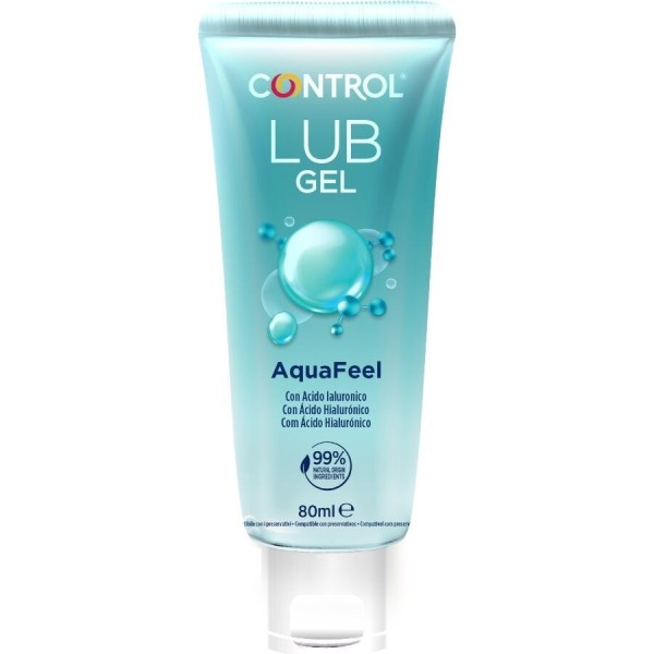 CONTROL - AQUAFEEL LUBRIFIANT À L'ACIDE HYALURONIQUE 80 ML CONTROL LUBES