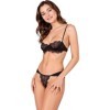 PASSION - ENSEMBLE SOUTIEN-GORGE + STRING TIVOLEA NOIR S/M PASSION WOMAN SETS