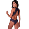 PASSION - BODY VELMORE BLEU L/XL PASSION WOMAN TEDDIES - Bodys