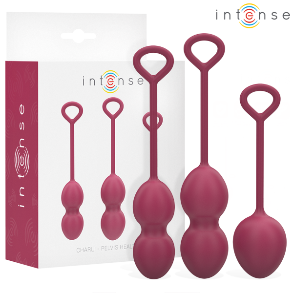 INTENSE - KIT CHARLI KEGEL BALL BOURGOGNE INTENSE HEALTH & FUN