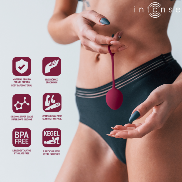 INTENSE - KIT CHARLI KEGEL BALL BURDEOS INTENSE SALUD Y DIVERSIÓN