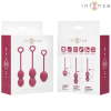 INTENSE - KIT CHARLI KEGEL BALL BOURGOGNE INTENSE HEALTH & FUN