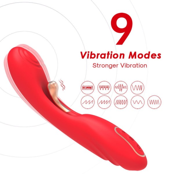 ARMONY - VIBRADOR DE LENGUA OSCILANTE ROJO ARMONY VIBRATORS