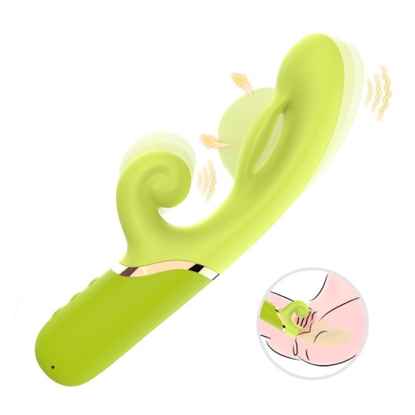 ARMONY - PUNTO INFLABLE CON VIBRADOR ESTIMULADOR VERDE ARMONY VIB