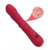 ARMONY - DILDO VIBRADOR DE PUNTA TERMOAJUSTABLE ROJO ARMONY VIBRA