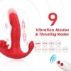ARMONY - VIBRATEUR ANAL CULOTTE STIMULATEUR POINT C ET G TÉLÉCOMMANDE ROUGE ARMONY WEARABLES