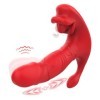 ARMONY - VIBRATEUR ANAL CULOTTE STIMULATEUR POINT C ET G TÉLÉCOMMANDE ROUGE ARMONY WEARABLES