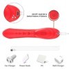 ARMONY - STIMULATEUR DE POINT G ET DE CLITORIS VIBRATEUR ROUGE ARMONY VIBRATORS