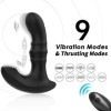ARMONY - VIBRADOR DE PRÓSTATA ANAL CON MANDO A DISTANCIA NEGRO AR