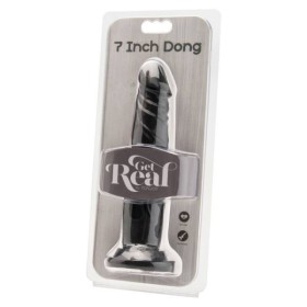 GET REAL - DONG 18 CM NEGRO GET REAL - Penes realistas