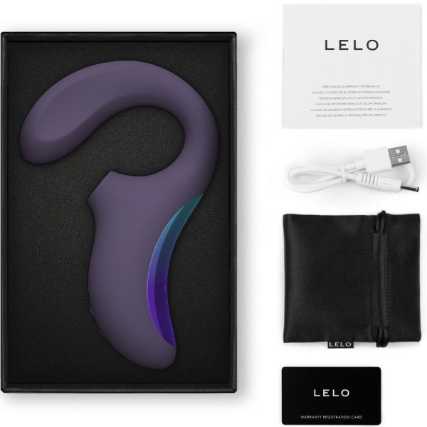 LELO - ENIGMA WAVE MASAJEADOR TRIPLE VIBRACIÓN CYBER PURPLE LELO